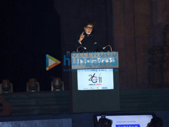 Amitabh Bachchan attends the 2611 - Stories of Strength event at Gateway of India