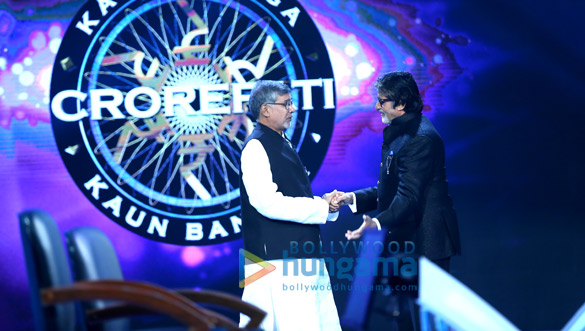 amitabh bachchan snapped on sets of the special episode of kaun banega crorepati 9 2