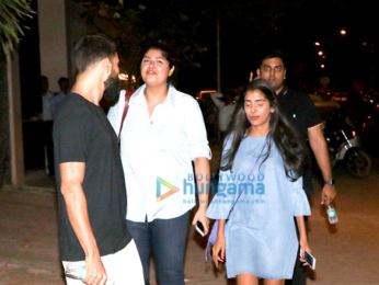 Anshula Kapoor snapped in Bandra
