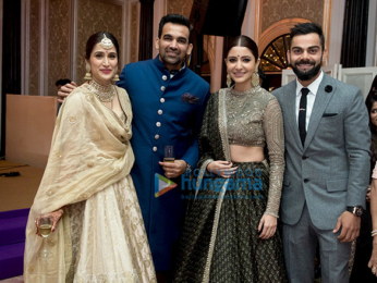 Anushka Sharma, Virat Kohli & others attend Zaheer Khan- Sagarika Ghatge's wedding reception