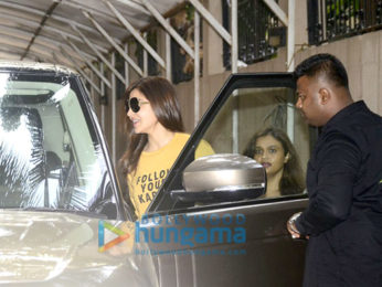 Anushka Sharma snapped at Bblunt