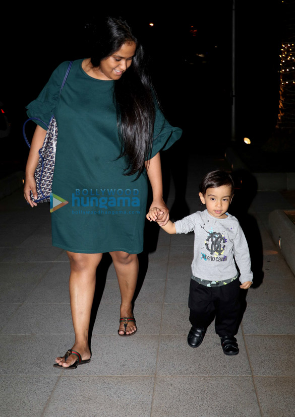 arpita khan spotted with her son ahil 6