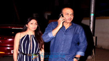 Ashutosh Gowariker snapped with his wife Sunita