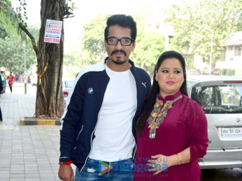 Bharti Singh, Harsh Limbachiyaa visit Neeta Lulla's store