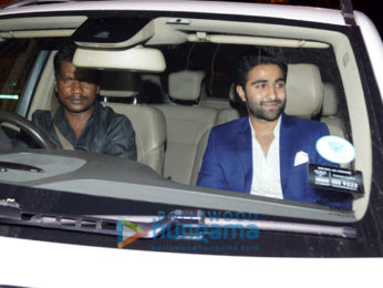 Bollywood stars visit Deepika Padukone's residence for a bash to celebrate Padmavati trailer's success
