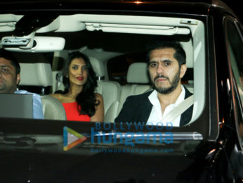 Bollywood stars visit Deepika Padukone's residence for a bash to celebrate Padmavati trailer's success