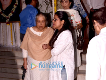 Celebs attend the prayer meet for the late Mohan Kumar
