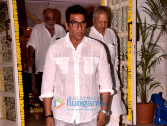 Celebs attend the prayer meet for the late Mohan Kumar