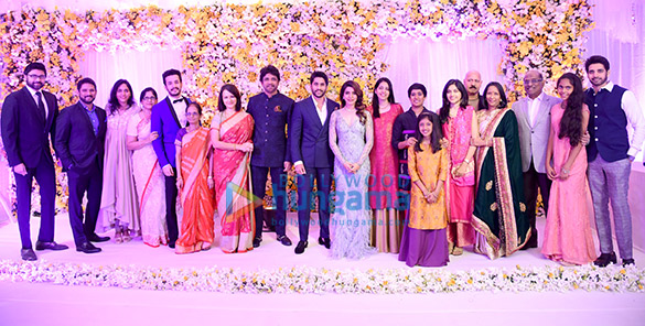 celebs grace samantha and nagas wedding reception 1