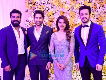 Celebs grace Samantha Ruth Prabhu and Naga Chaitanya's wedding reception