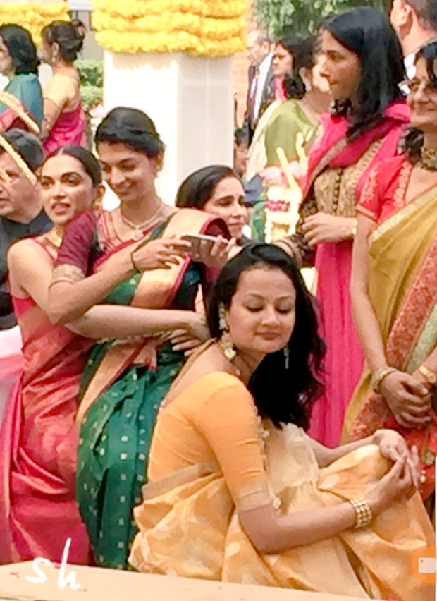 Check out Deepika Padukone looked regal in her traditional avatar at her best friend's wedding! (4)