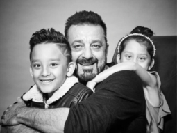 Cute! Sanjay Dutt shares his pictures with his kids on Children’s Day