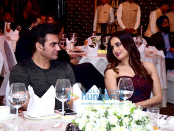 Dia Mirza and Arbaaz Khan at Real Estate Tyoon Awards