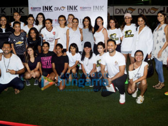 Dino Morea, Mandana Karimi and Shibani Dandekar grace the Roots premiere league match