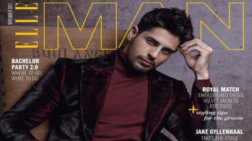 Sidharth Malhotra On The Cover Of ELLE Man, Nov 2017