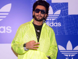 Excited Ranveer Singh climbs on the TOP of his car at the store launch of Adidas