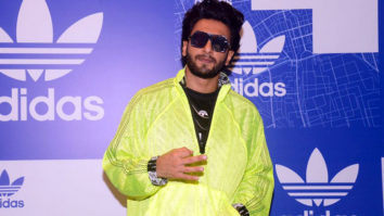 Excited Ranveer Singh climbs on the TOP of his car at the store launch of Adidas