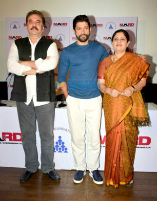 Farhan Akhtar at ‘Bas Ab Bahut Ho Gaya’ campaign’s press conference organized by MARD