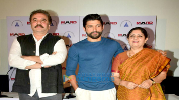 Farhan Akhtar at ‘Bas Ab Bahut Ho Gaya’ campaign’s press conference organized by MARD
