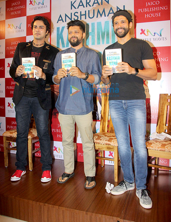 Farhan Akhtar launches Karan Anshuman’s book ‘Kashmir Nama’ Farhan Akhtar launches Karan Anshuman’s book ‘Kashmir Nama’