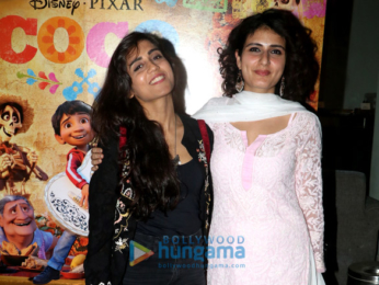 Fatima Sana Shaikh, Manish Paul and others grace the special screening of 'Coco'