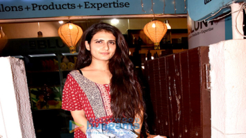 Fatima Sana Shaikh and Saiyami Kher snapped at BBLUNT