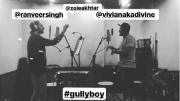 WATCH: Ranveer Singh begins working on his rapping skills with Divine for Gully Boy