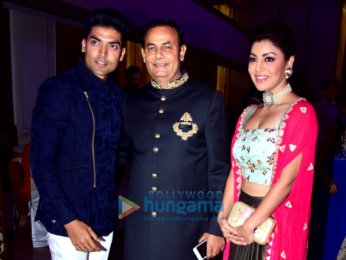 Gurmeet Choudhary at Saurabh Pande's engagement ceremony