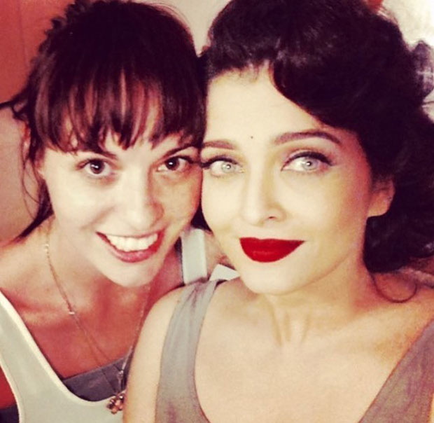 Hairdresser Bianca Hartkopf posts a wonderful picture with Aishwarya Rai Bachchan