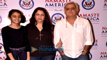 Hansal Mehta and family snapped attending the Namaste America jazz concert