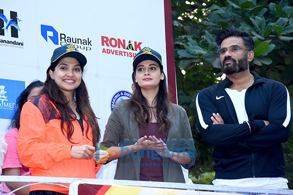 hrithik jacqueline and others at thane marathon 3