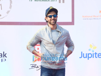 Hrithik Roshan and Jacqueline Fernandez at 'Thane Police Commissioner's Marathon'