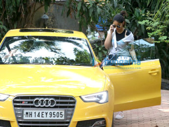 Ileana D'cruz snapped post her dance class