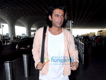 Irrfan Khan, Sunil Grover and Hema Malini snapped at the airport