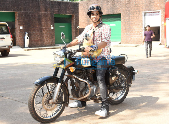 ishaan khattar snapped on bike in goa 2