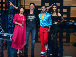 It was a riot on Lip Sing Battle with Hrithik Roshan, Kriti Sanon and Rajkummar Rao dancing together on stage