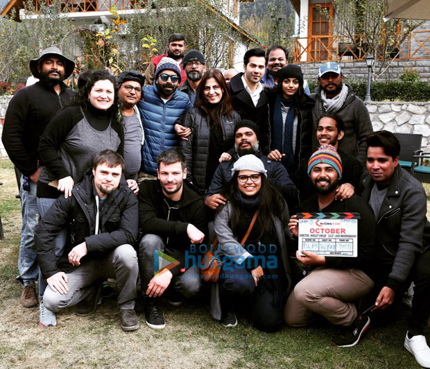 It's a wrap for Varun Dhawan starrer October in Manali