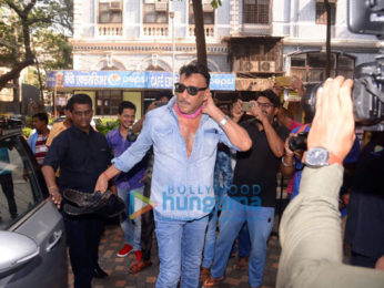 Jackie Shroff graces the screening of the film Hero