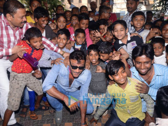 Jackie Shroff graces the screening of the film Hero