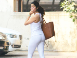 Janhvi Kapoor SPOTTED while going to gym