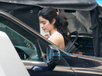 Janhvi Kapoor snapped at the gym