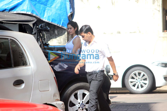 janhvi kapoor snapped at the gym 3