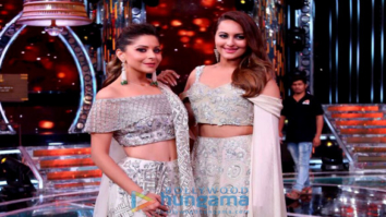 Kanika Kapoor and Sonakshi Sinha shoot for the grand finale of ‘Om Shanti Om’