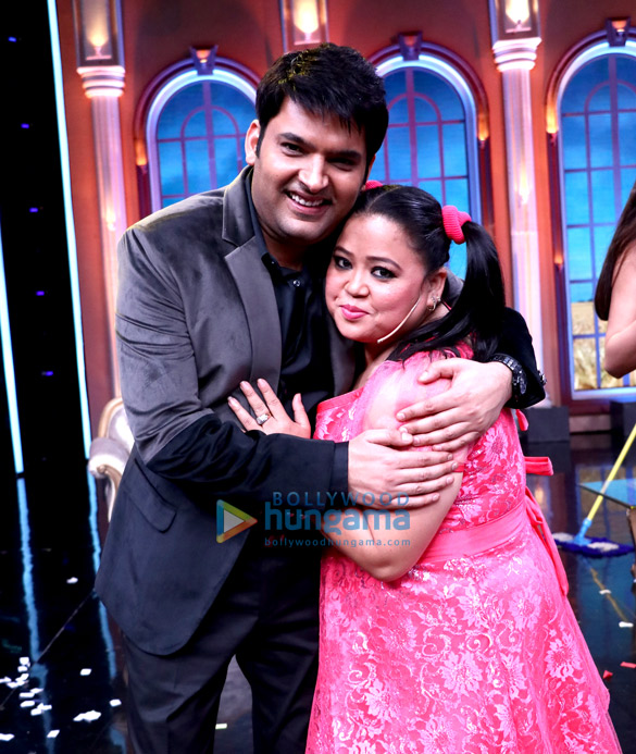 kapil sharma shoots for a special episode of oye firangi 3