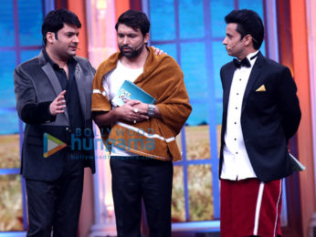 Kapil Sharma shoots for a special episode of 'Oye Firangi'