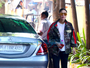 Kareena Kapoor Khan snapped at gym today