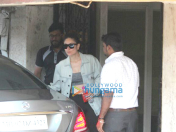 Kareena Kapoor Khan spotted after her gym session