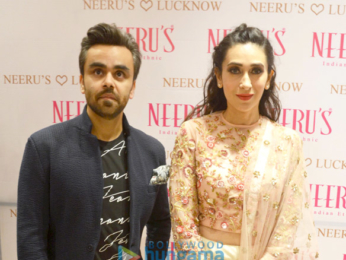 Karisma Kapoor snapped attending a fashion event in Lucknow