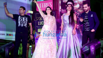 Karisma Kapoor snapped attending a fashion event in Lucknow