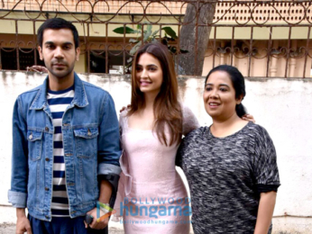 Kriti Kharbanda and Rajkummar Rao promote 'Shaadi Mein Zaroor Aana'